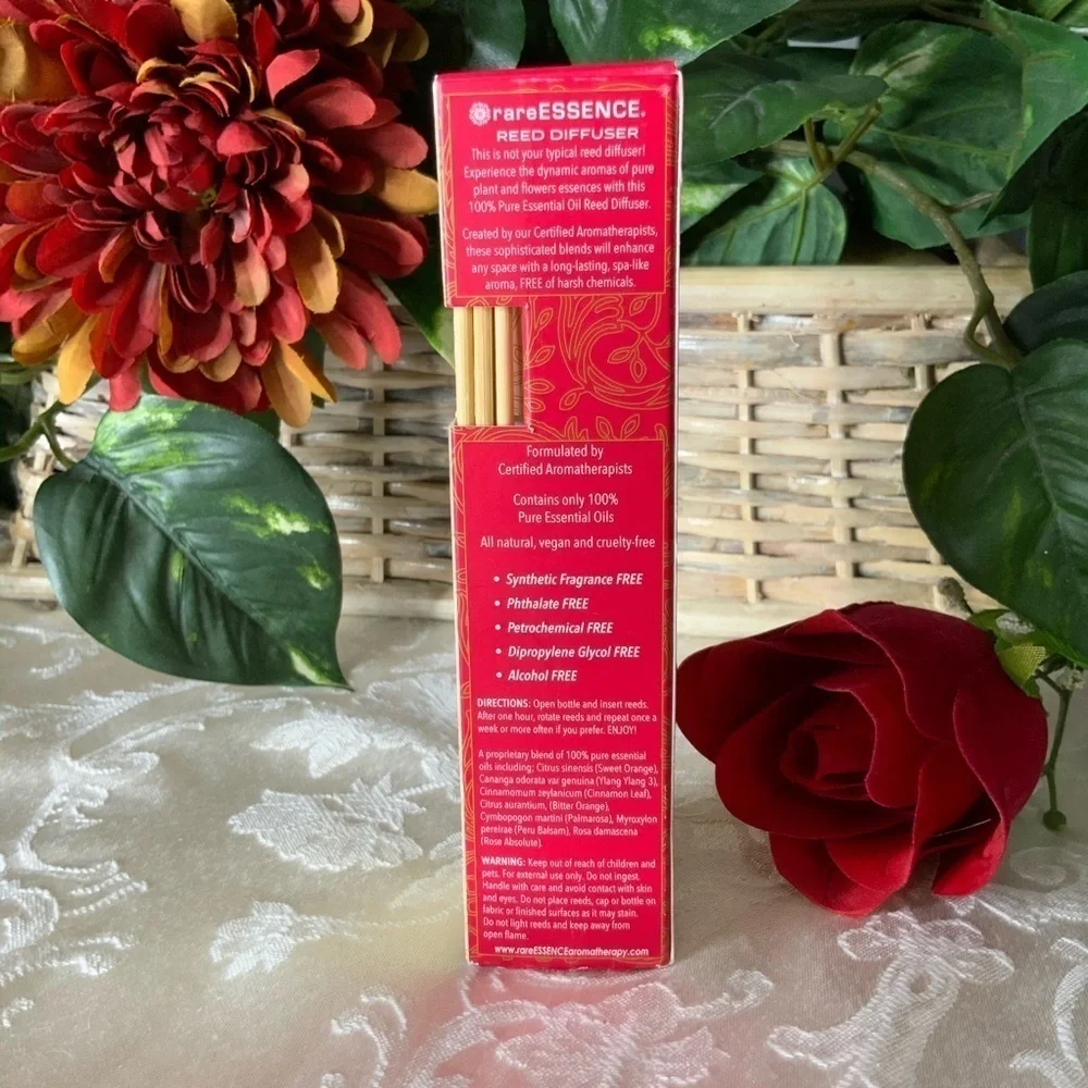 Rare Essence “LOVE” Reed Diffuser Room Aromatherapy Fragrance NEW IN BOX
